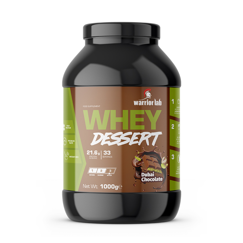 01-136-176-05_Whey_Dessert_1000g_Dubai_Chocolate-web Whey Dessert 1000g (Dubai Chocolate) Warriorlab - Image 1